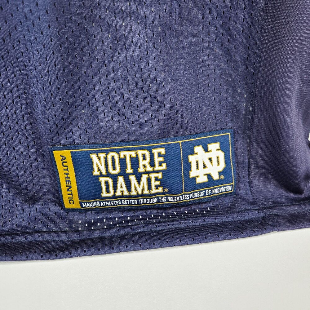 Under Armour Notre Dame Fighting Irish #7 Football Jersey NWT Sz Small - Picture 6 of 8